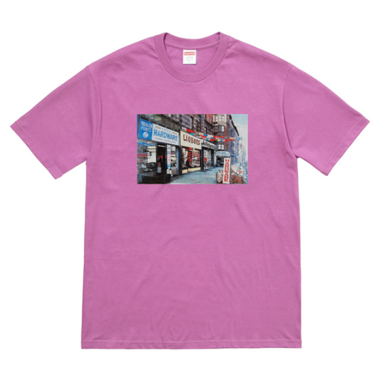 Supreme - Light Purple Hardware Logo T-Shirt (SS18)