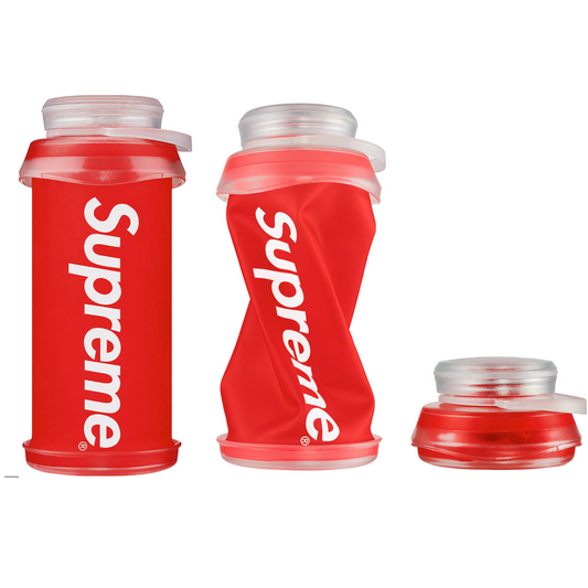 Supreme - Red Box Logo Hydrapak Flexible Bottle