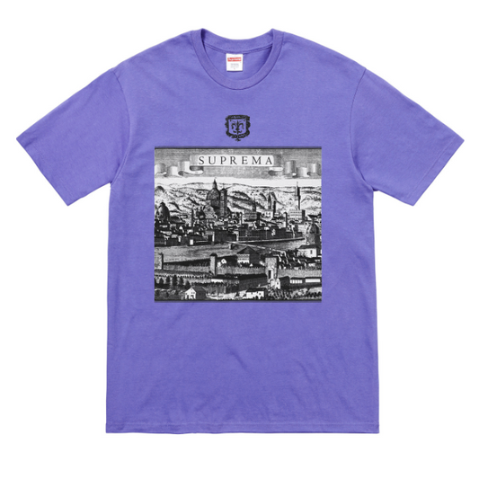 Supreme - Purple Fiorenza Suprema T-Shirt (SS18)