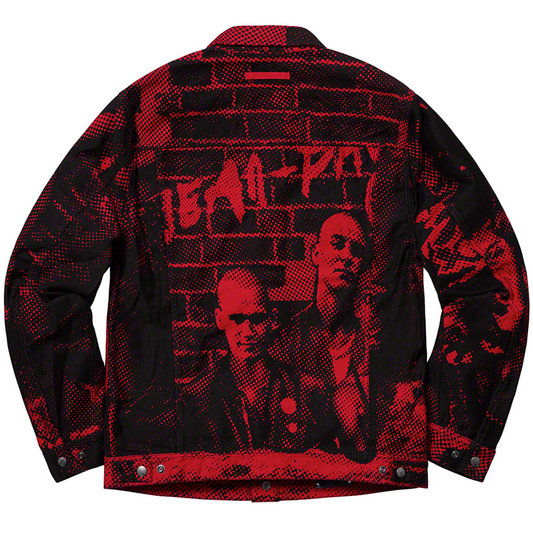 Supreme x Jean Paul Gaultier - Fuck Racism Trucker Jacket (Red)