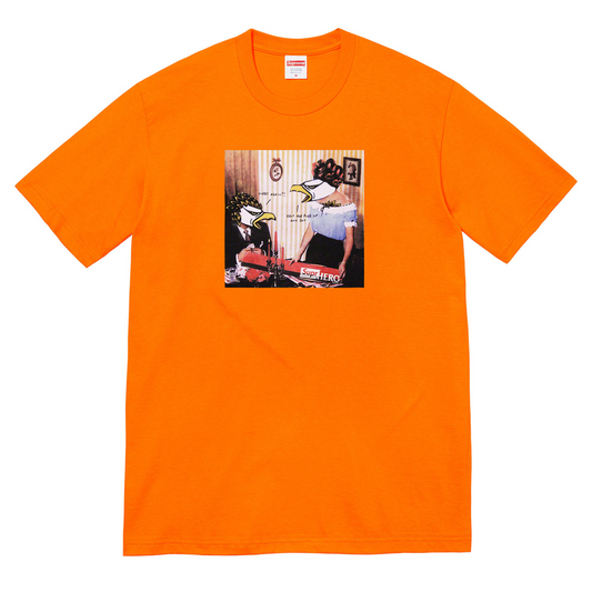 Supreme x Antihero - Orange Curbs Artwork T-Shirt