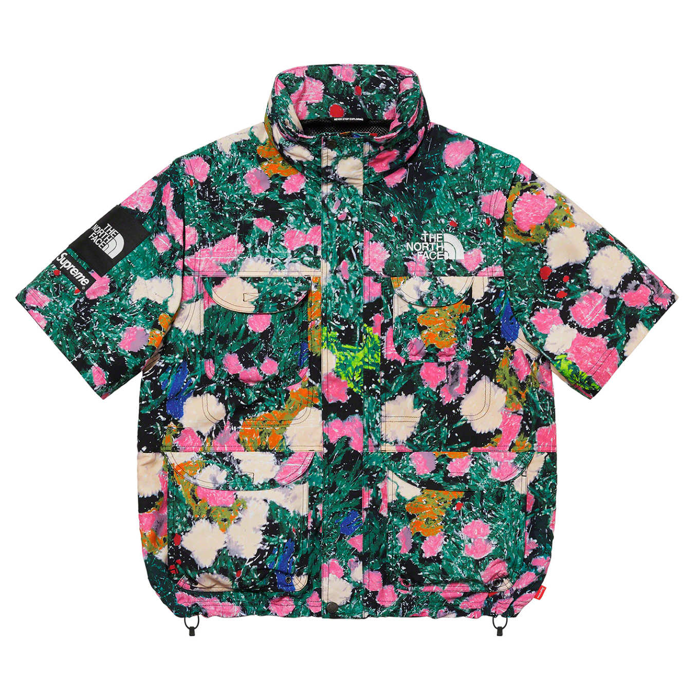 Supreme x The North Face - Flowers Print Trekking Convertible