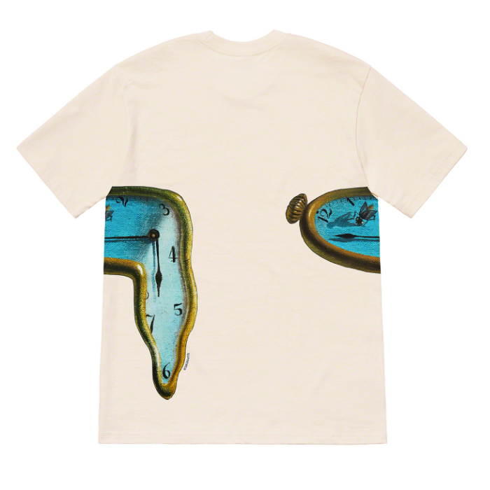 Supreme x Salvador Dali - The Persistence of Memory T-Shirt (Beige)