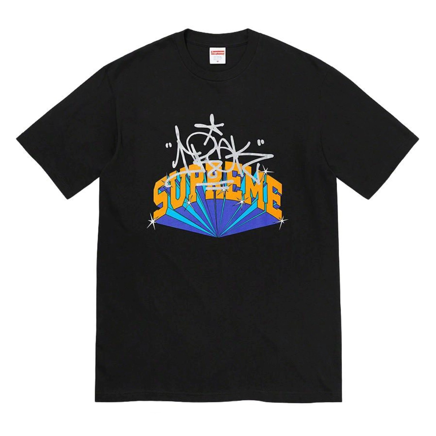Supreme x IRAK - Arc Logo T-Shirt (Black)
