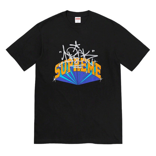 Supreme x IRAK - Arc Logo T-Shirt (Black)
