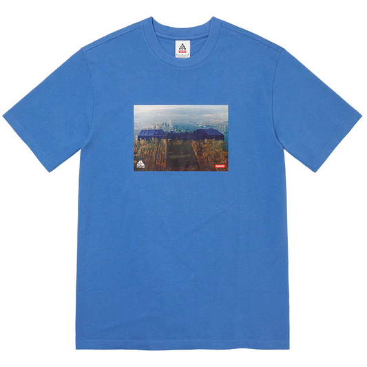Supreme x Nike ACG - Grid Photo Logo T-Shirt (Blue)