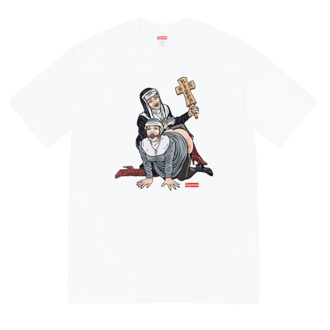 Supreme - Nuns T-Shirt (White)