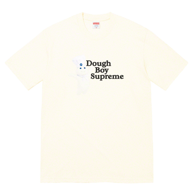 Supreme x Pillsbury - Doughboy Logo T-Shirt (Natural)