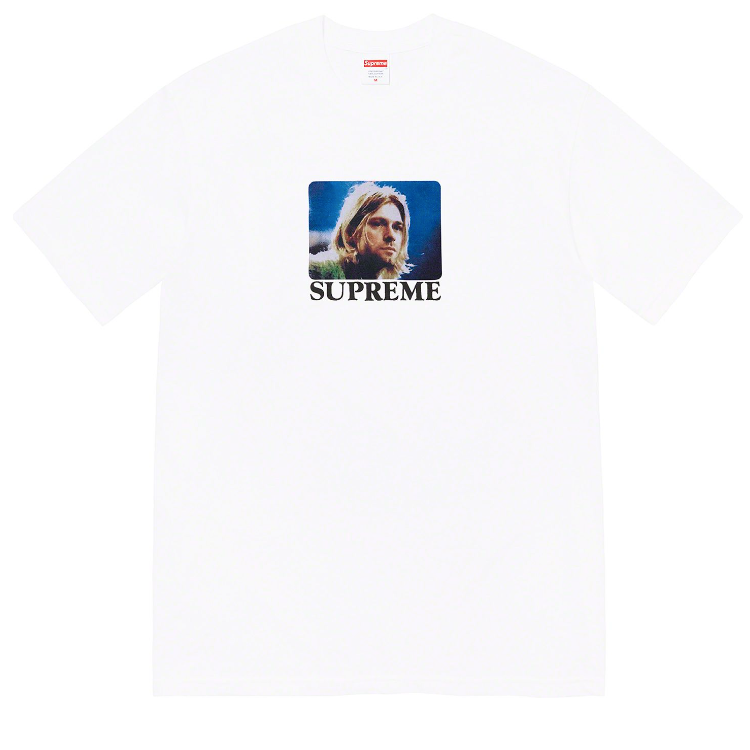 Supreme - Kurt Cobain Photo T-Shirt (White)