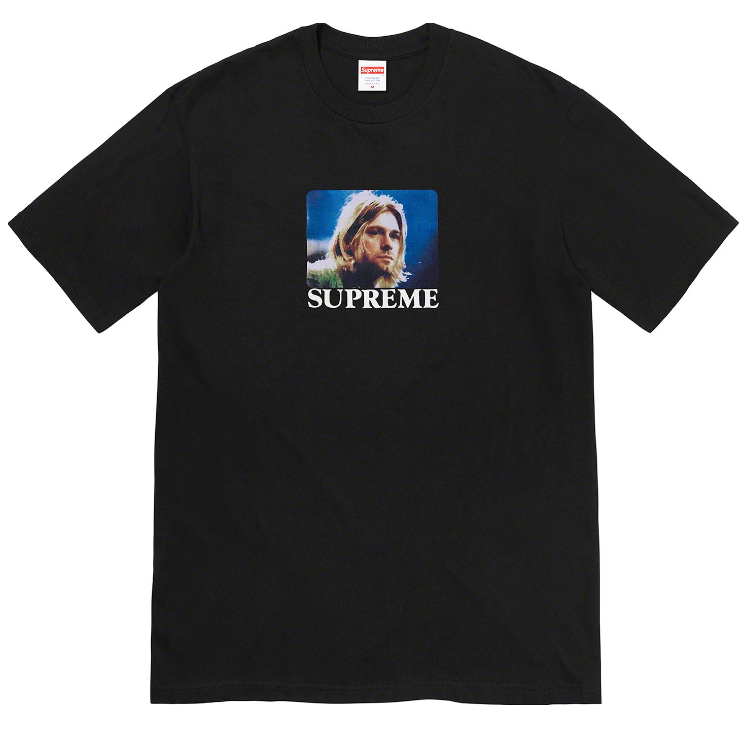 Supreme - Kurt Cobain Photo T-Shirt (Black)