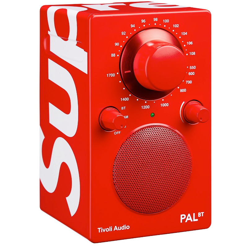 Supreme x Tivoli - Red Box Logo Pal BT Bluetooth Speaker