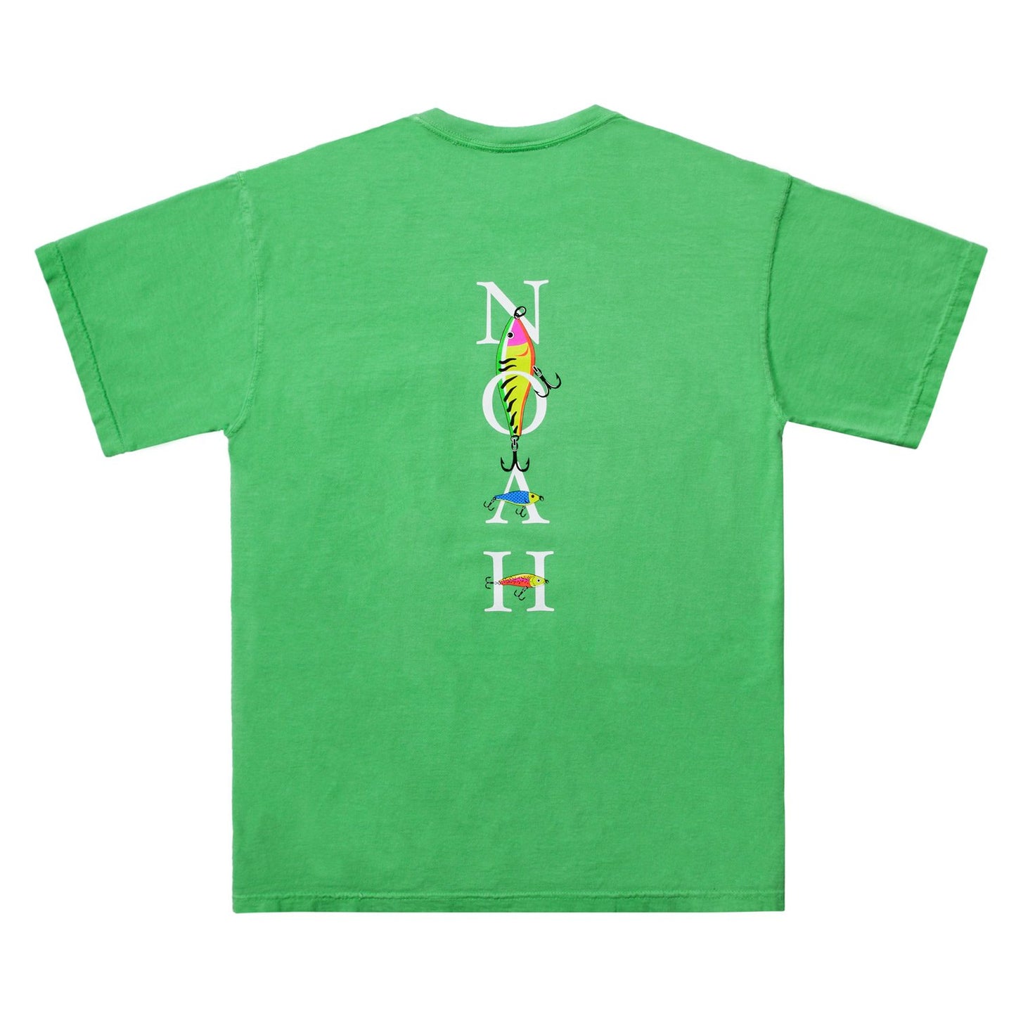 Noah - Green Fishing Lure Logo T-Shirt