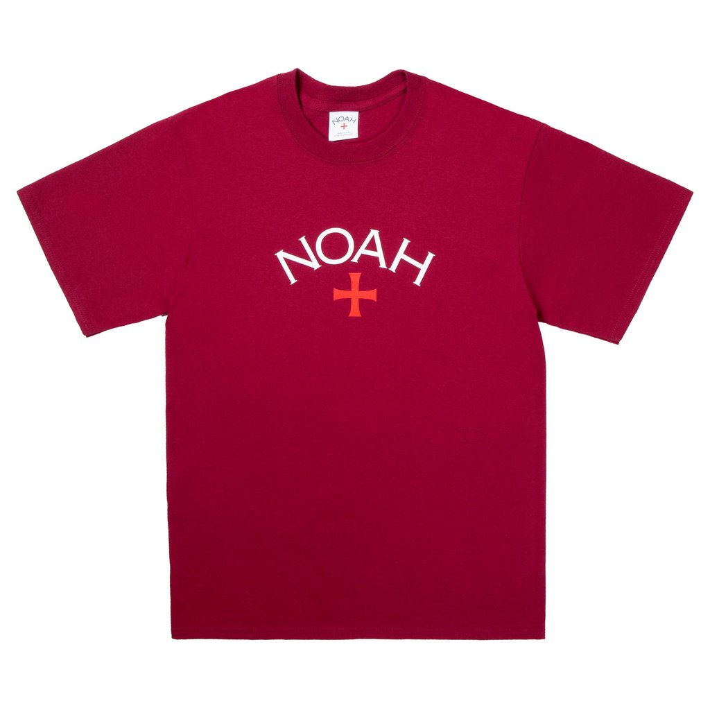 Noah - Maroon Core Logo T-Shirt
