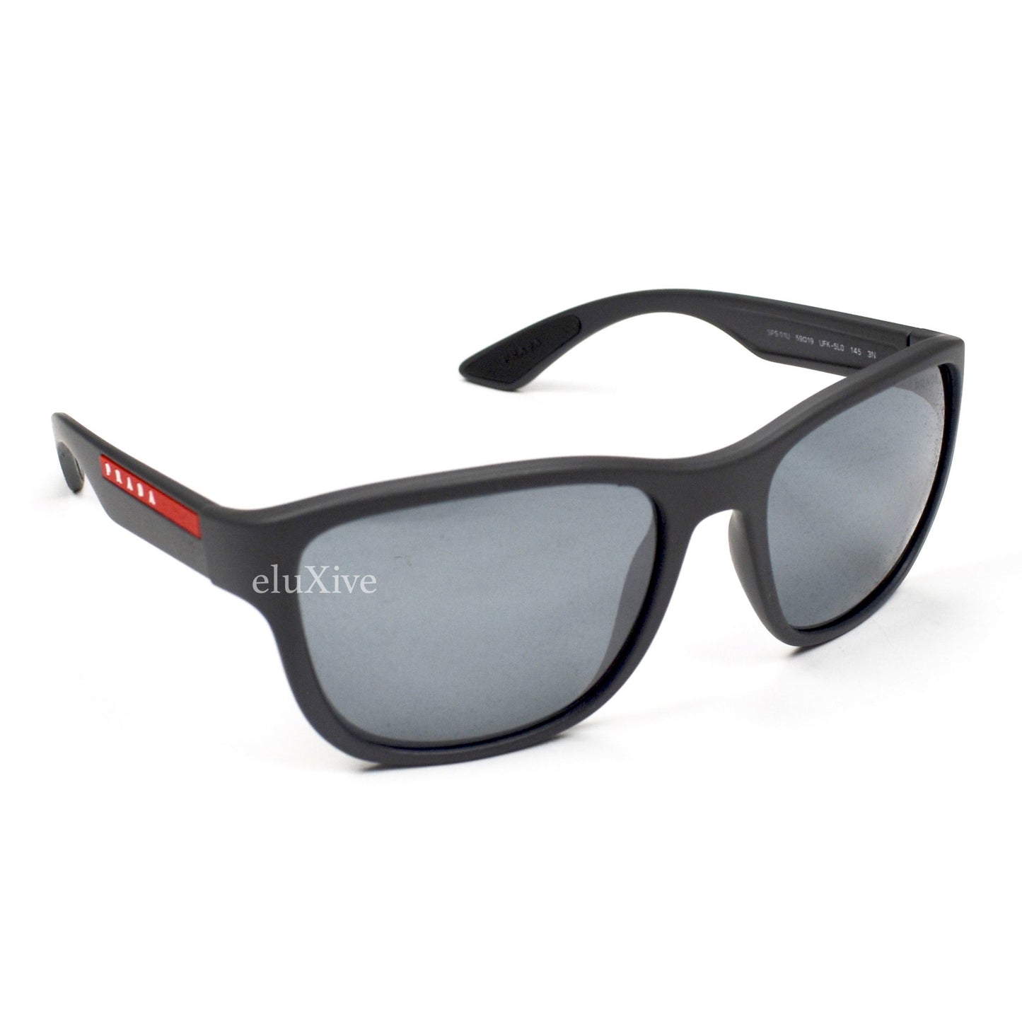 Prada - Gray PS 01US Wayfarer Sunglasses