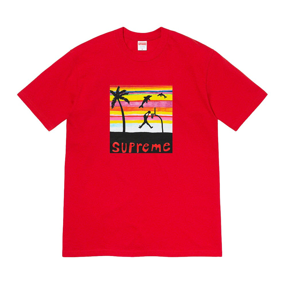 Supreme - Dunk Logo T-Shirt (Red)