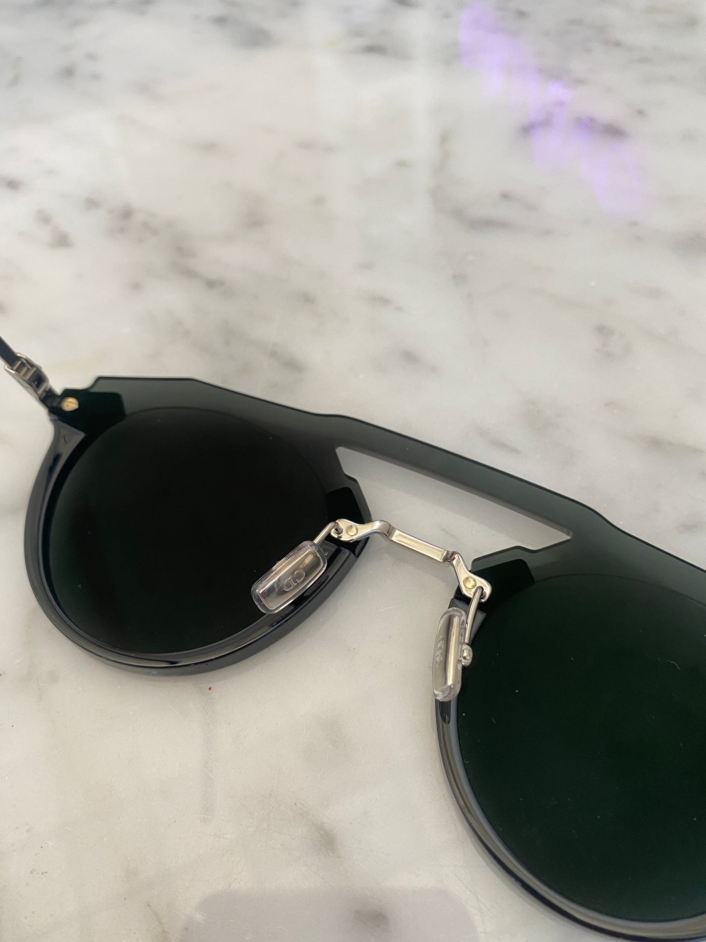 Dior - Black Futuristic Sunglasses