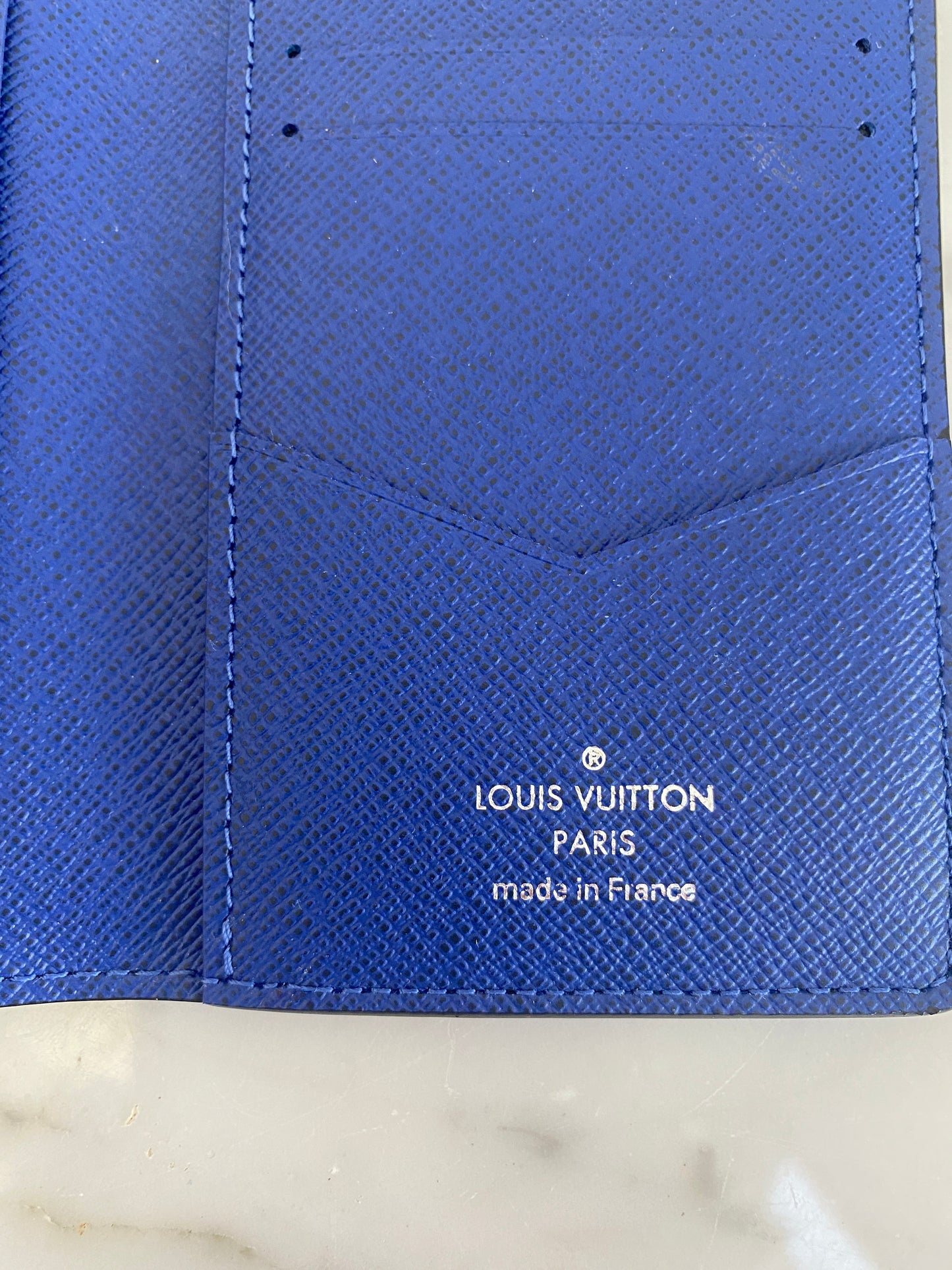 Louis Vuitton - Monogram Pocket Organizer Wallet (Navy Blue)