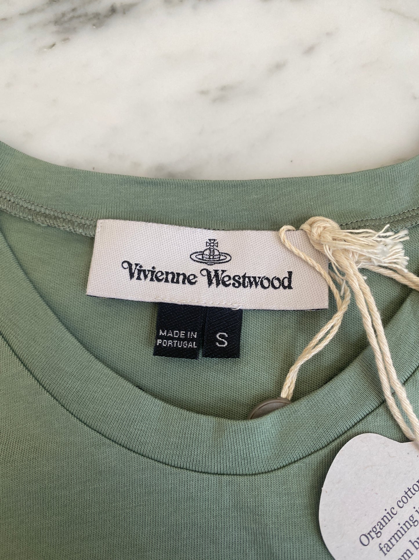 Vivienne Westwood - Green Time Machine Clock Logo T-Shirt