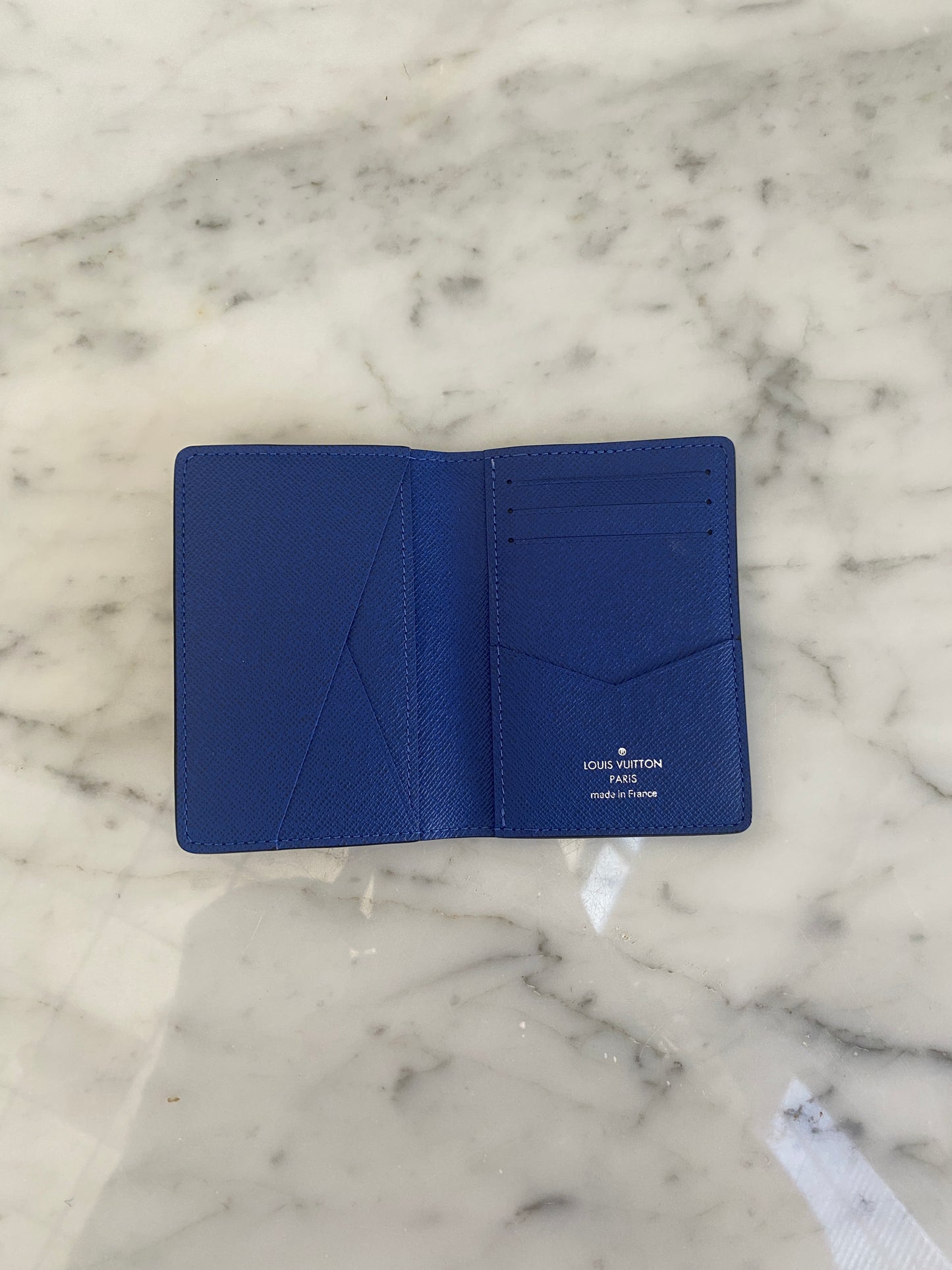 Louis Vuitton - Monogram Pocket Organizer Wallet (Navy Blue)