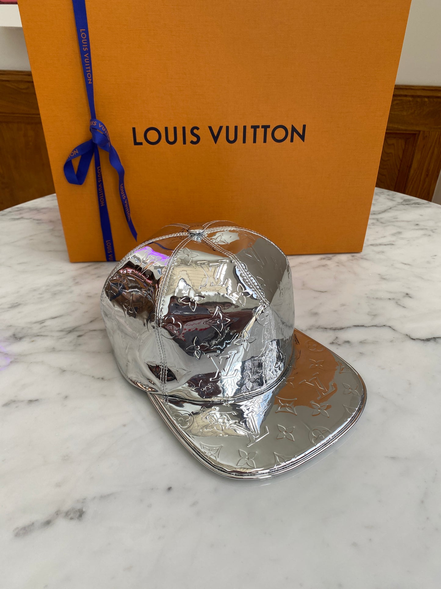 Louis Vuitton - Mirror Monogram Logo Hat