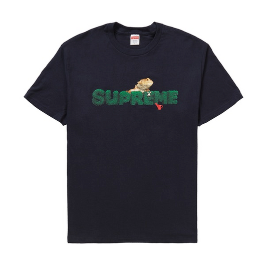 Supreme - Lizard Logo T-Shirt (Navy)