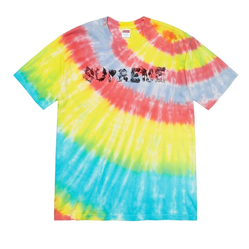 Supreme - Morph Logo T-Shirt (Tie-Dye)