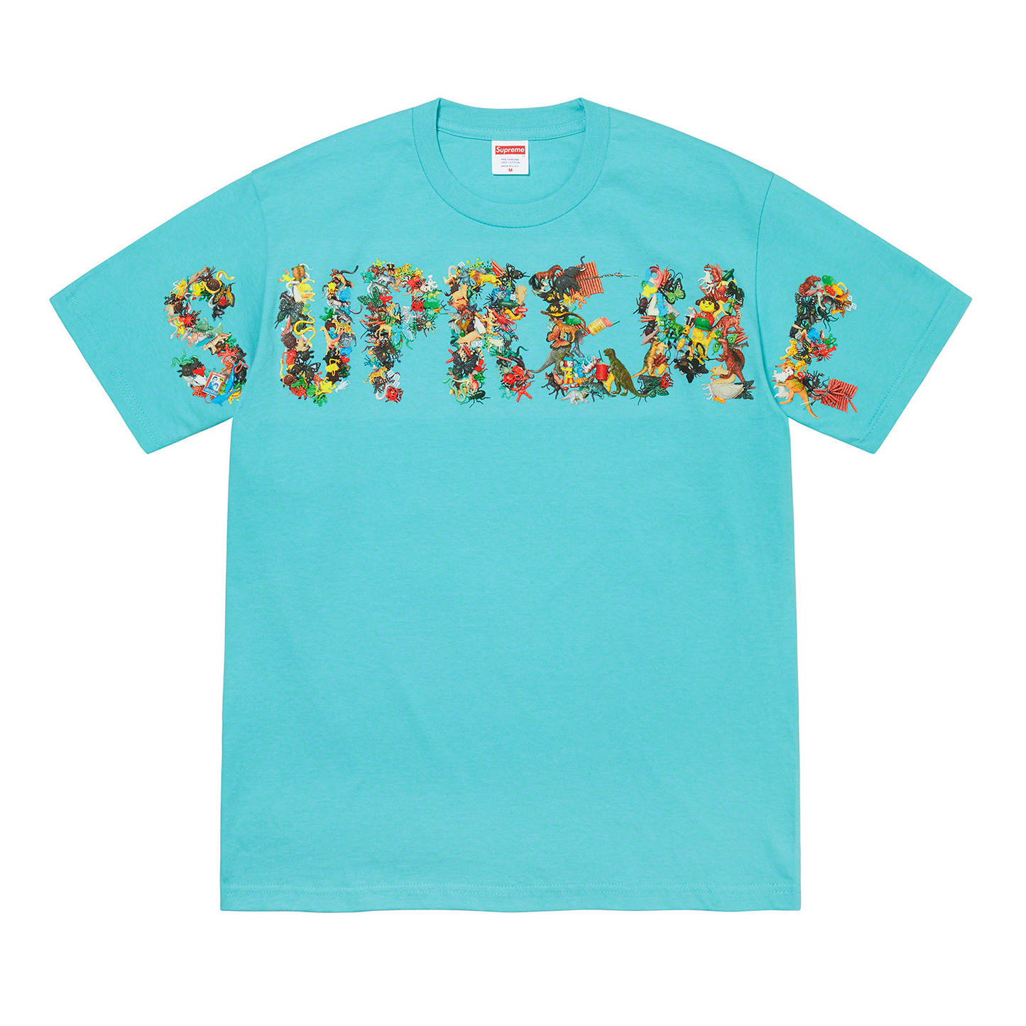 Supreme - Toy Pile Logo T-Shirt (Light Teal)